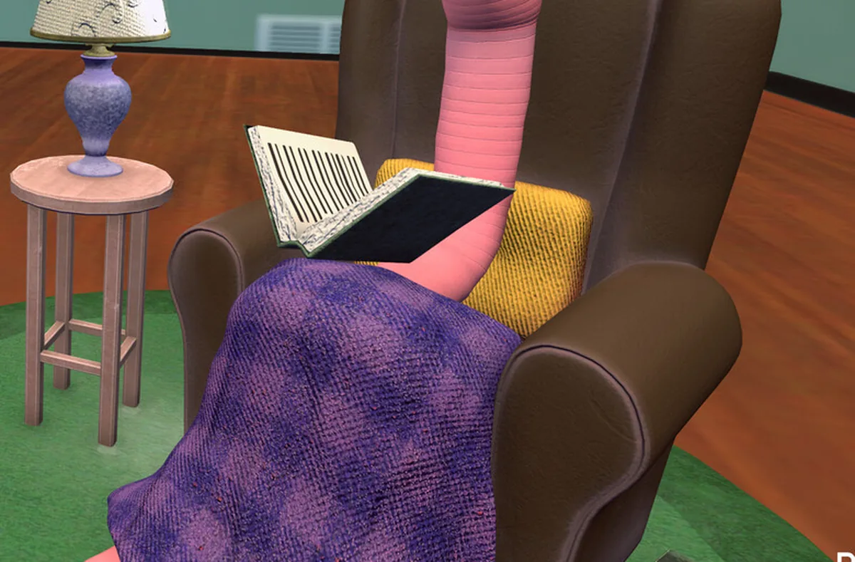 The Reading Nook after dark. Cheapest seat in the building, best returns in the game.